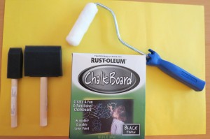 ChalkBoard paint BlackBoard paint chalk projects