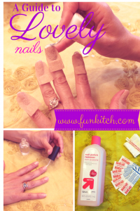 nails, manicure, french manicure, band-aids, diy, how to