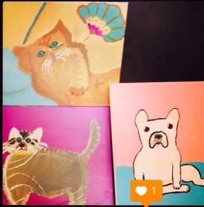 pets, cats, dogs, paintings, pet portraits, cat portrait, dog portrait, painting, paintings, pet painting, art, kids art