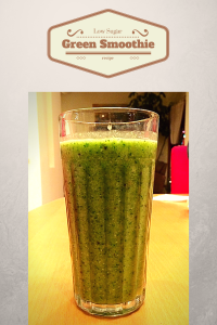 green smoothie, smoothie, spinach, healthy, low sugar, blender drink, blender, drink